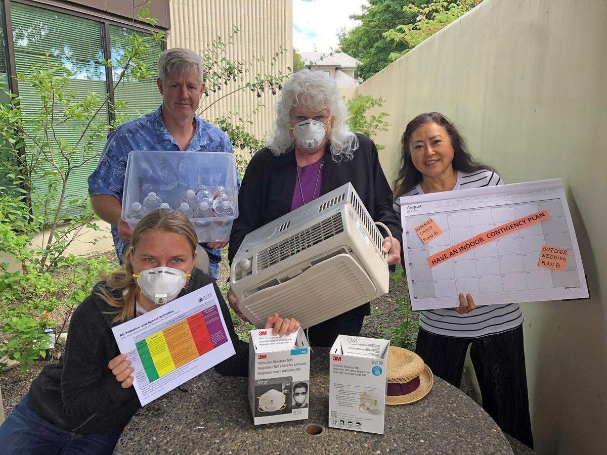 Prepare now for the possible smoky days ahead this summer, say employees of the Washington state Department of Ecology.