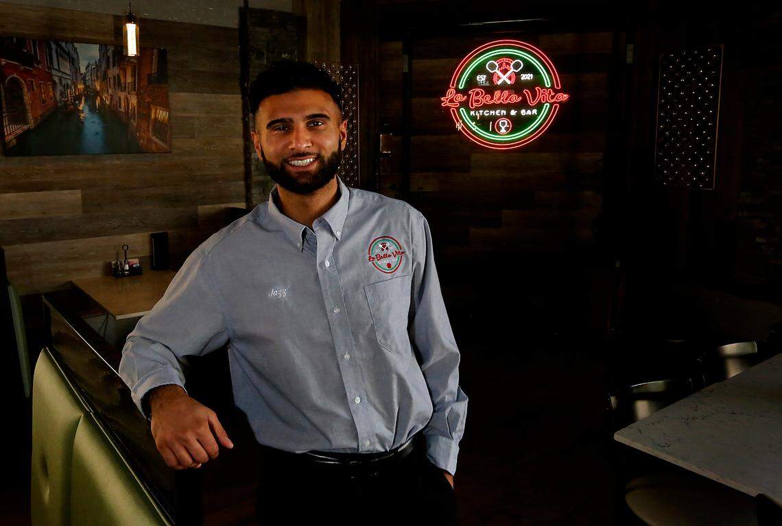 Jazz Thind is the general manager of La Bella Vita Kitchen and Bar that recently opened at 1515 George Washington Way in Richland. He runs the new restaurant with his father and step-mother. They previously had a restaurant in Yakima.