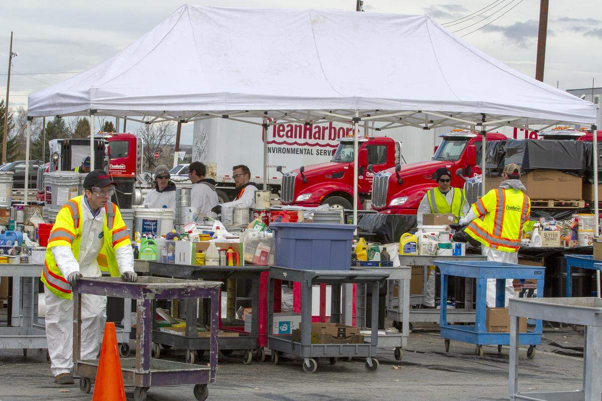 Benton County will collect household hazardous waste for free from 8 a.m. to 3 p.m. April 30 at the Benton County Fairgrounds in Kennewick.
