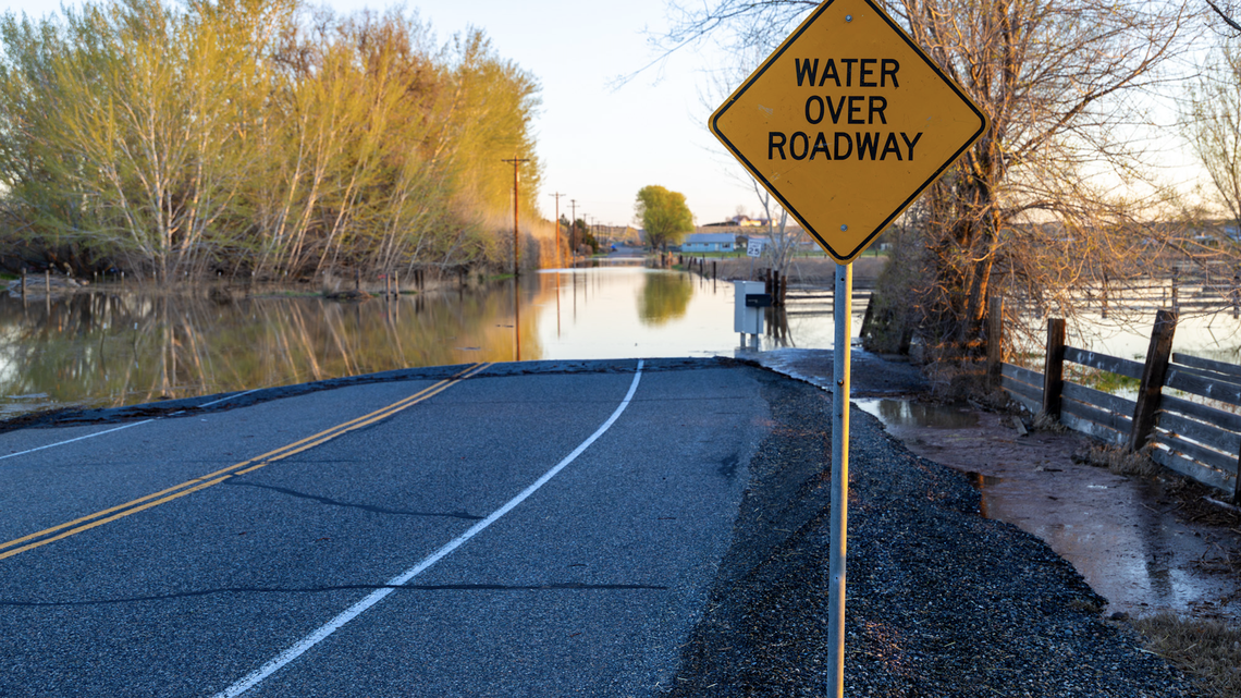 See photos: Yakima River continues rising; minor flooding expected