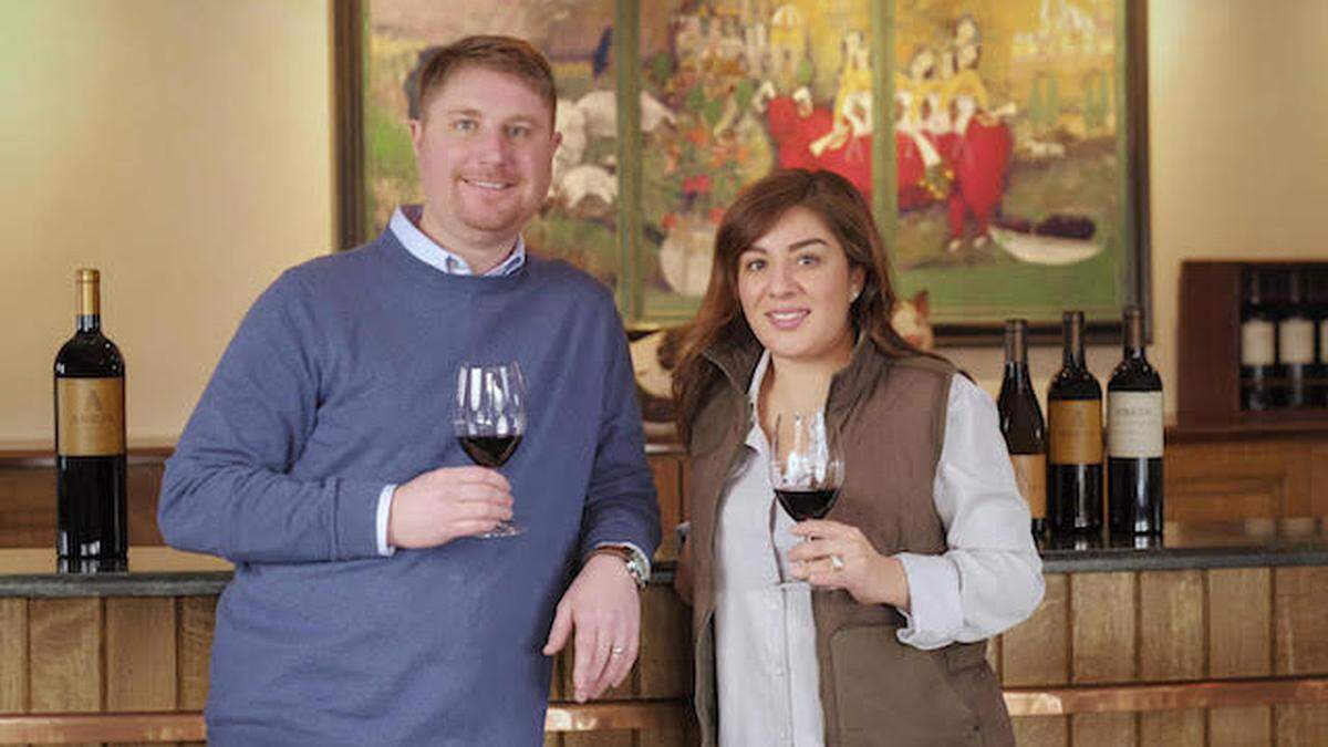Daniel Wampfler and his wife, Amy Alvarez-Wampfler have shared the winemaking duties at Abeja in Walla Walla since 2016.