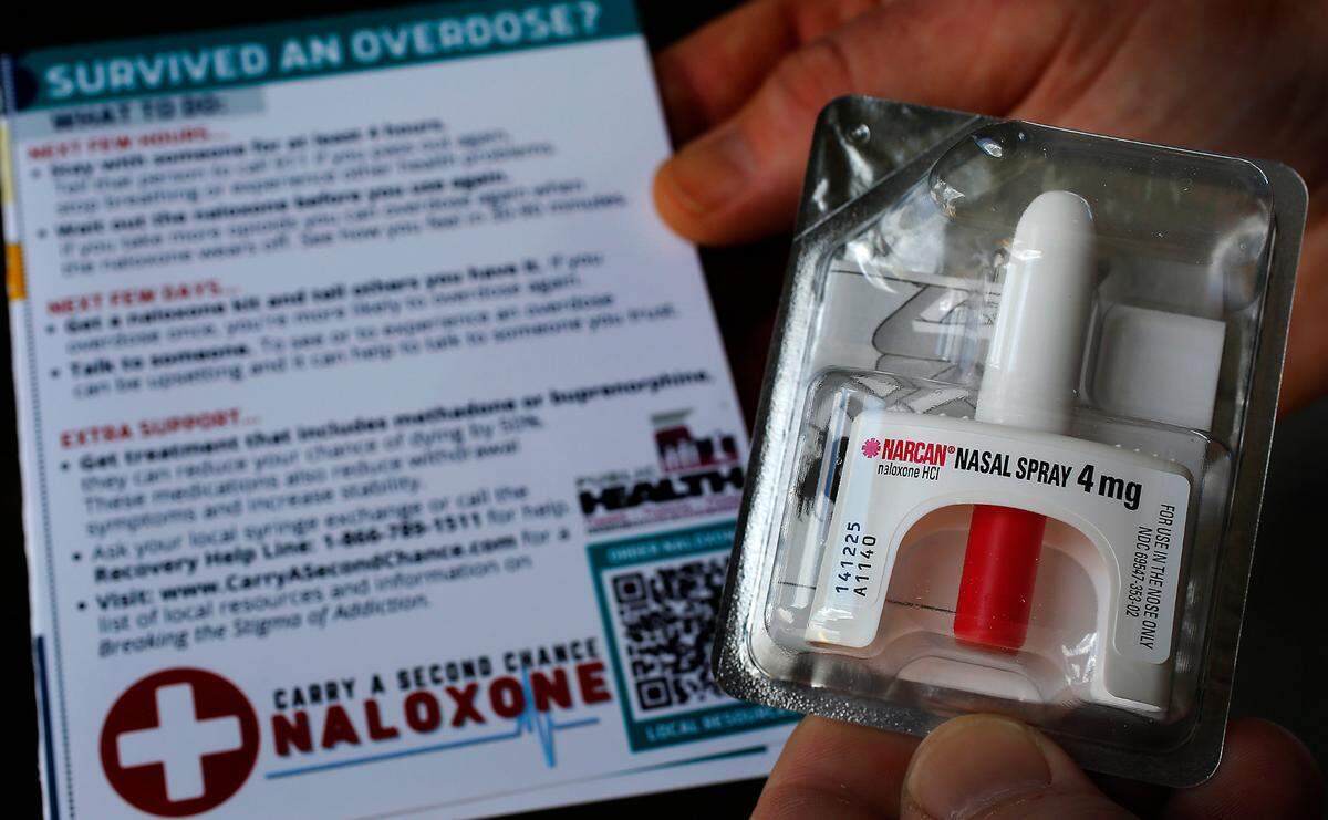 A Narcan nasal spray kit with bi-lingual instructions is part of a partnership with program between local fire departments and the Benton Franklin Health District for overdose survivors.