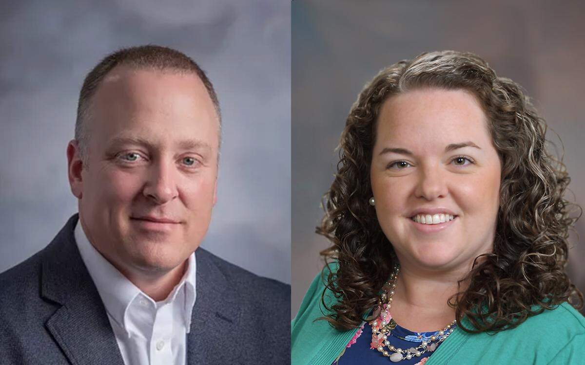 Jay Clough and Kari Williams