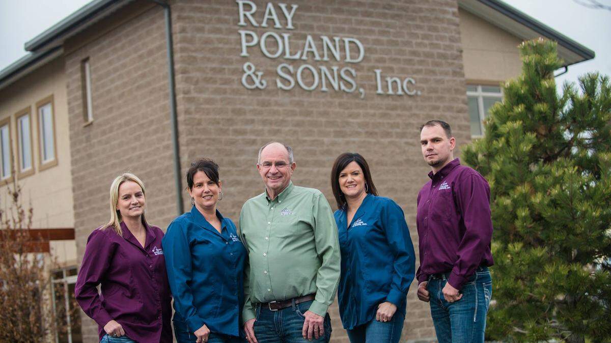 Dennis Poland, center, a longtime Kennewick businessman and Tri-Cities native, had a passion for community projects and sports, said his family.