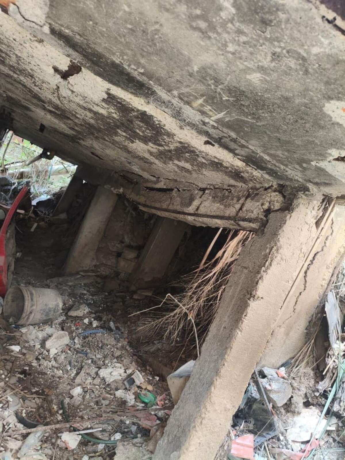 Nairubis Padilla’s cousin’s house was left uninhabitable after the earthquakes in Venezuela.