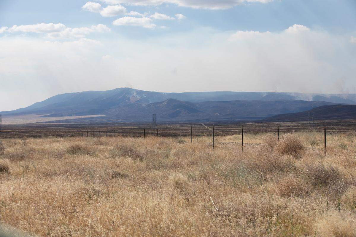 Rattlesnake Mountain as seen Friday from Highway 240.