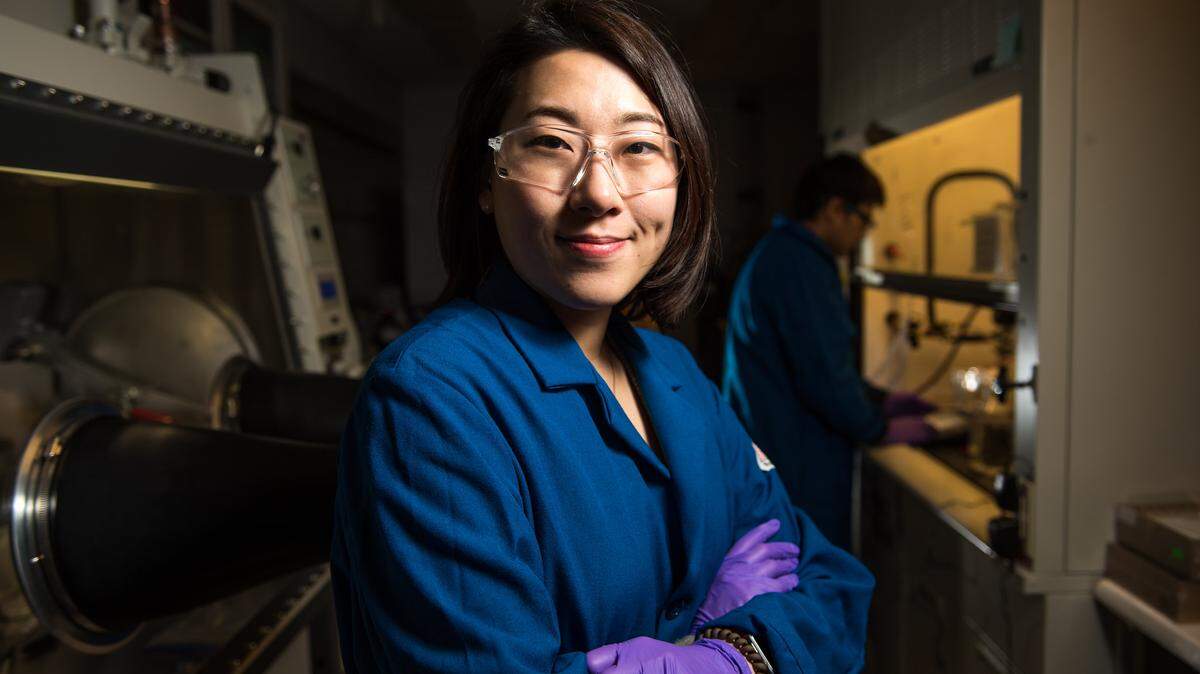 PNNL’s Katherine Koh, who explores and develops the chemistry for hydrogen fuel cell technologies, may one day benefit from the power of quantum computing and its ability to solve complex problems so quickly that it would make even today’s fastest supercomputers seem impossibly slow.