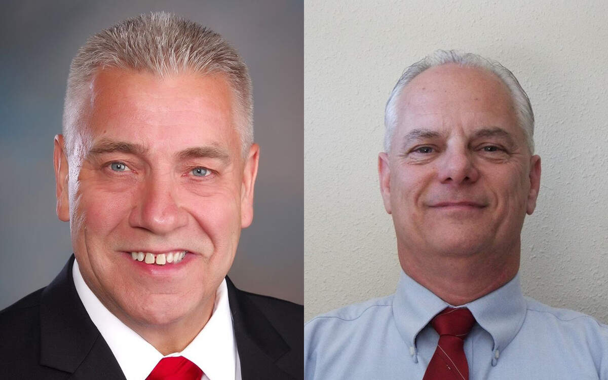 Pasco Sgt. Jamie Raebel is facing off against Deputy Coroner Bill Leach in a race to replace outgoing Benton County Coroner John Hansens.