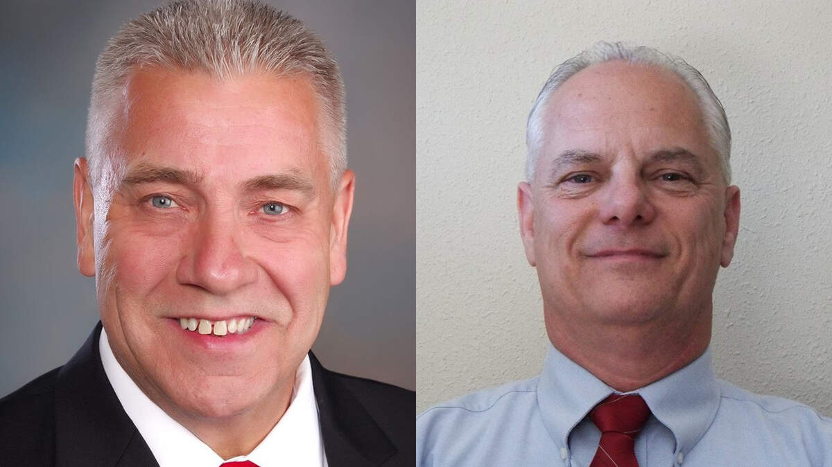 Pasco Sgt. Jamie Raebel is facing off against Deputy Coroner Bill Leach in a race to replace outgoing Benton County Coroner John Hansens.