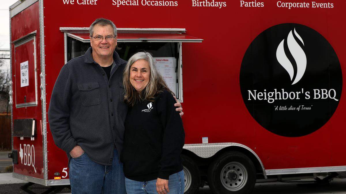 The Neighbor’s BBQ mobile trailer is owned by Michael Hicks and his wife, Kristin, and their menu features Texas barbecue items. They recently relocated to Kennewick.