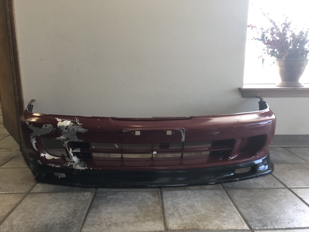 Police are looking for the car that left behind this bumper at a fatal crash on Highway 395 in Hermiston.