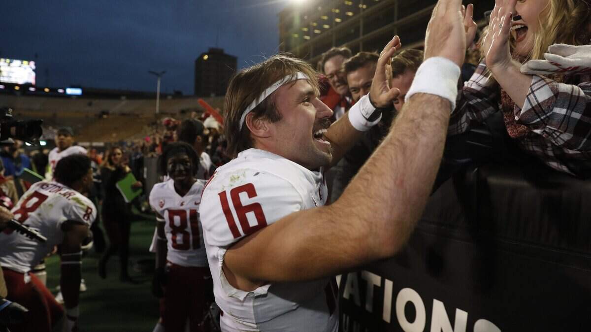 Washington State’s Gardner Minshew has been one of the top quarterbacks in the nation this season. He will lead the Cougars into the 111th Apple Cup on Friday.