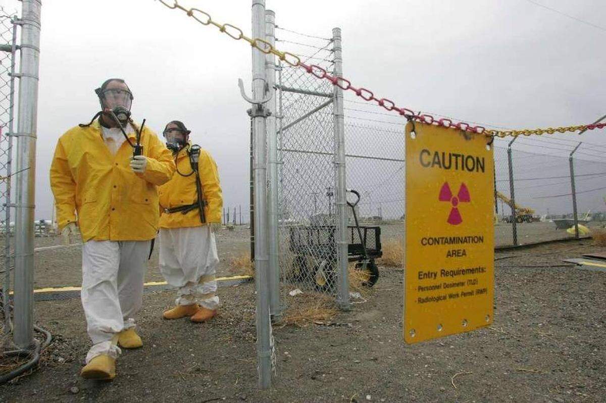 The Hanford nuclear reservation has 56 million gallons of high level radioactive waste held in underground tanks.