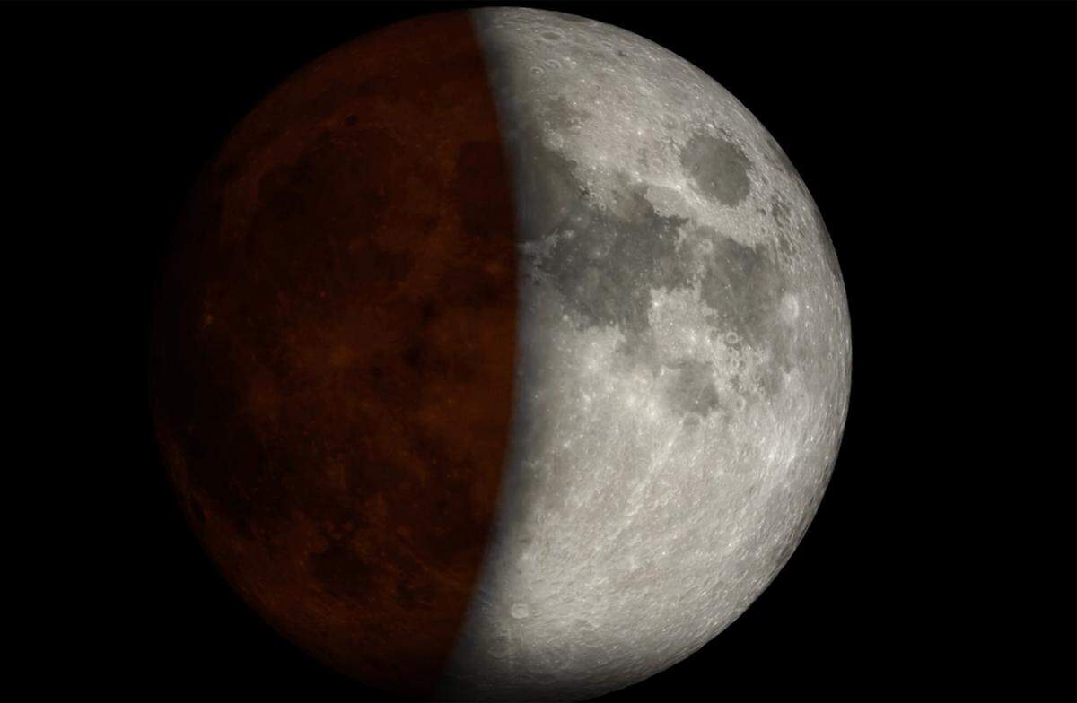 The Earth will pass between the sun and the moon early in the morning of Tuesday, March 3, casting a shadow across the surface of the moon.