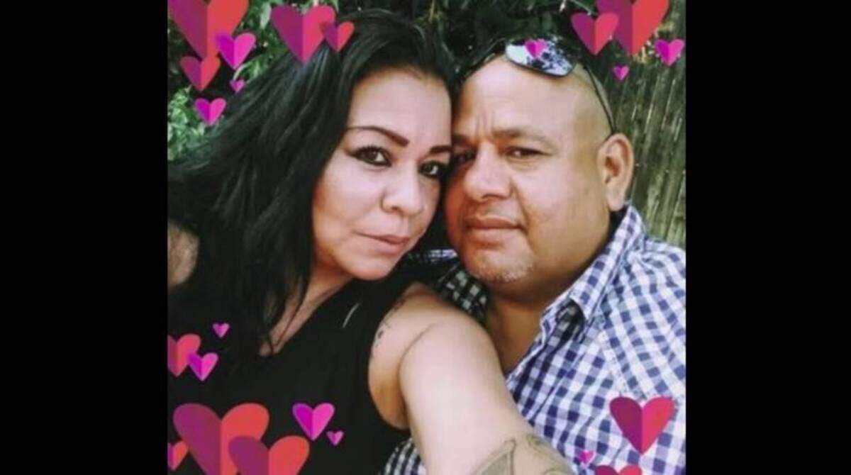 Sandra Zamora and her husband, Jose Mercado.