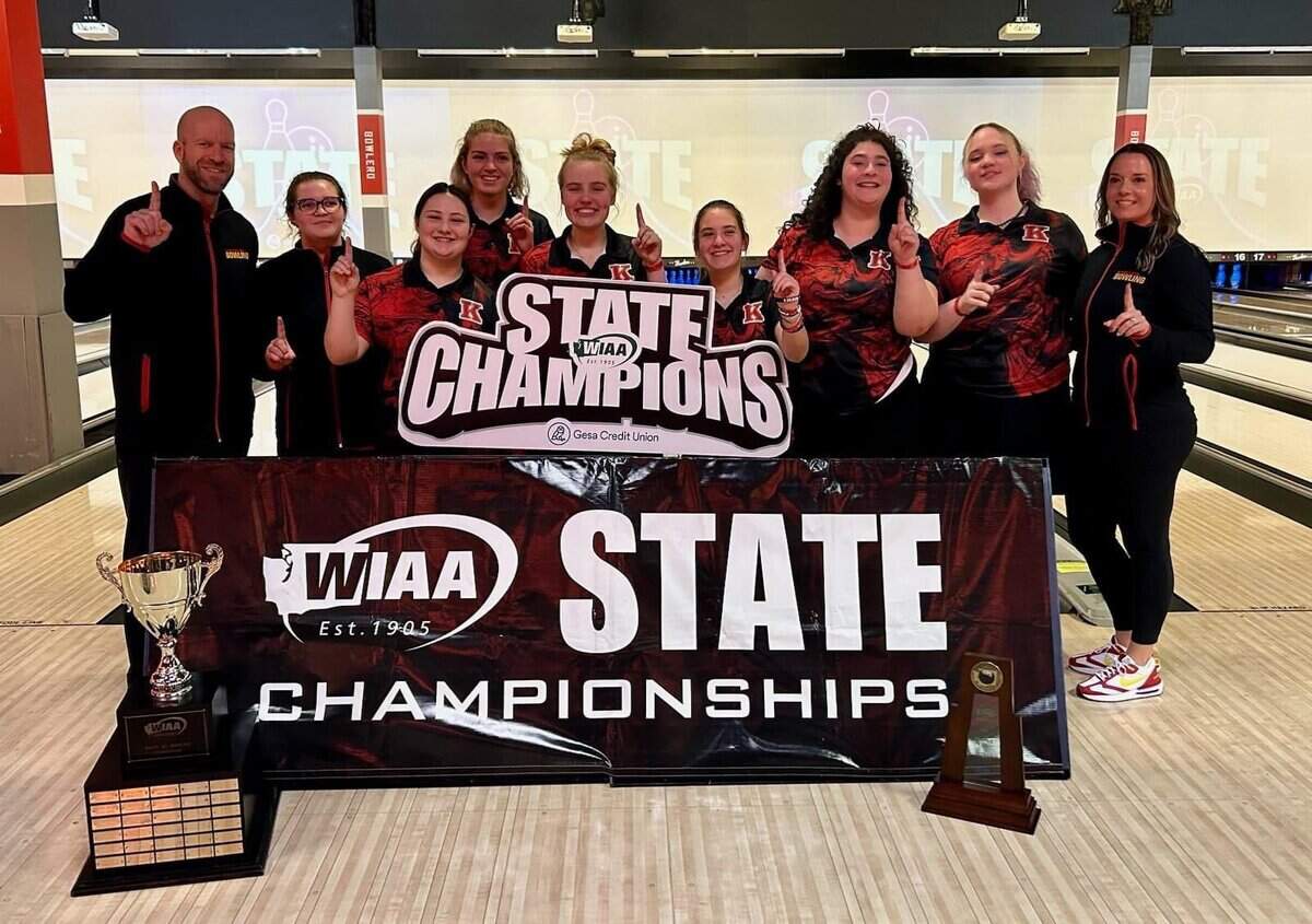 Kamiakin High rallies to win the Washington 4A team championship title.
