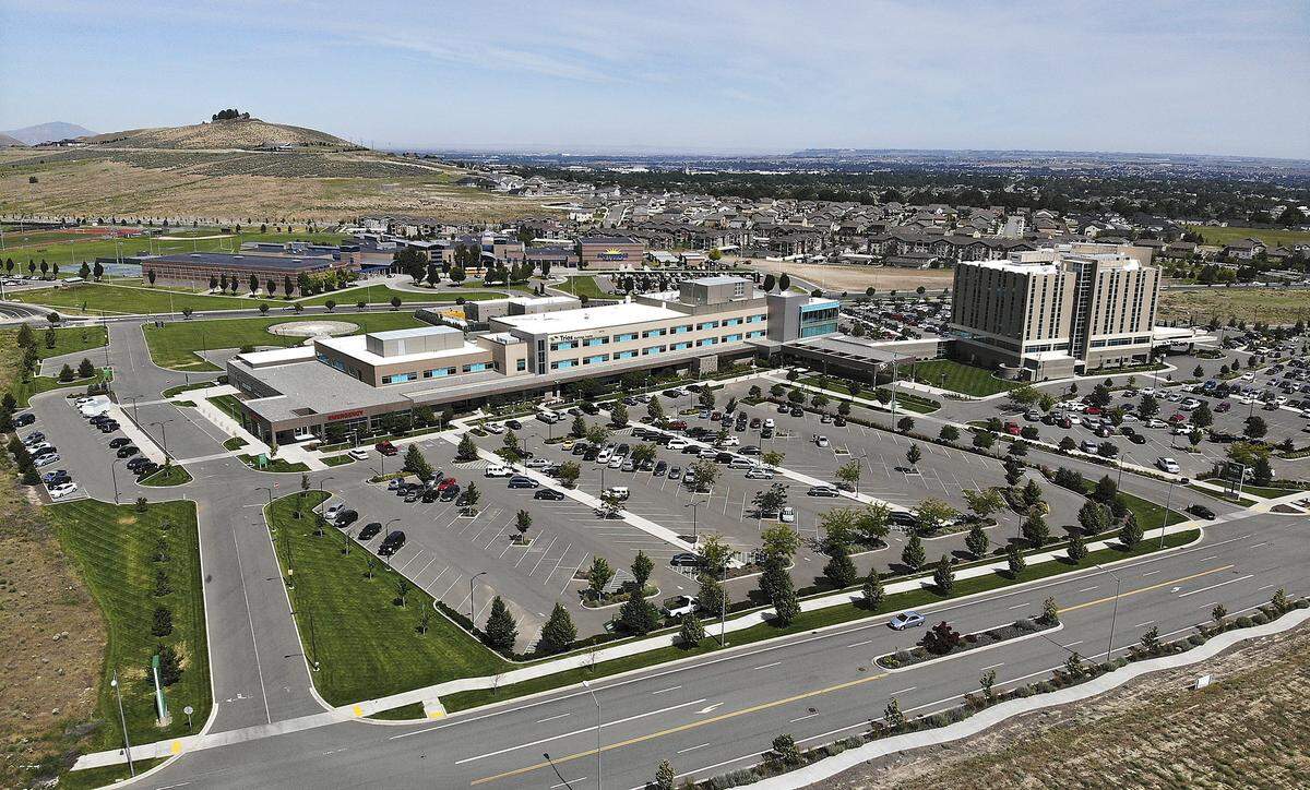 Trios Southridge Hospital in Kennewick is adding a new two-story tower for a future birthing and pediatric center onto existing the hospital building, according to hospital officials.