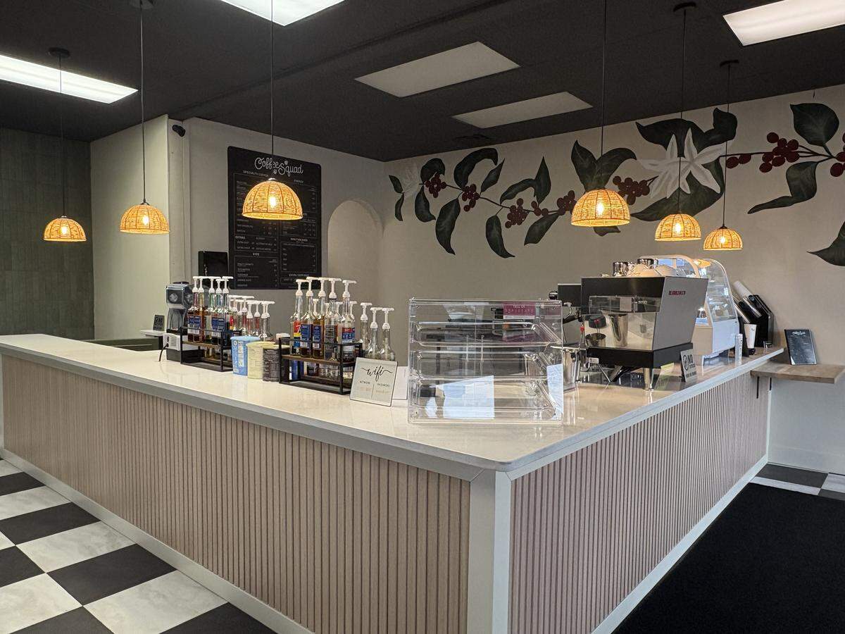 Coffee Squad serves specialty coffee, energy drinks and its own pastries at Kennewick’s Marineland Plaza.