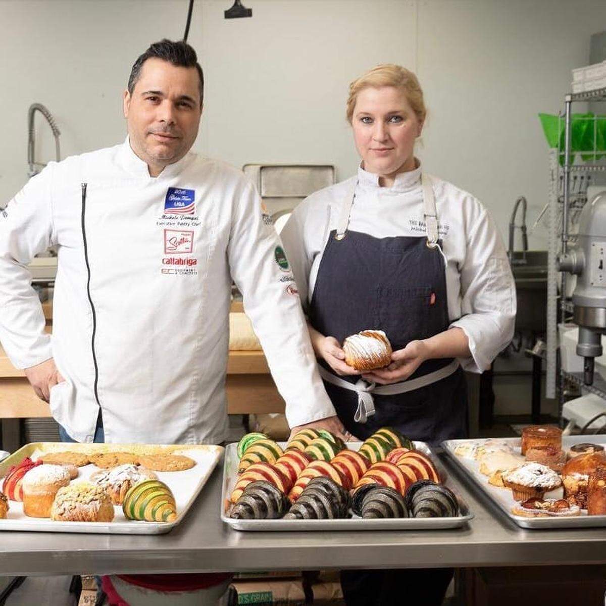 Michele and Coral Pompei are the owners and bakers at Walla Walla Bread Co. Michele Pompei is a contestant on the Food Network’s “Best Baker in America.”