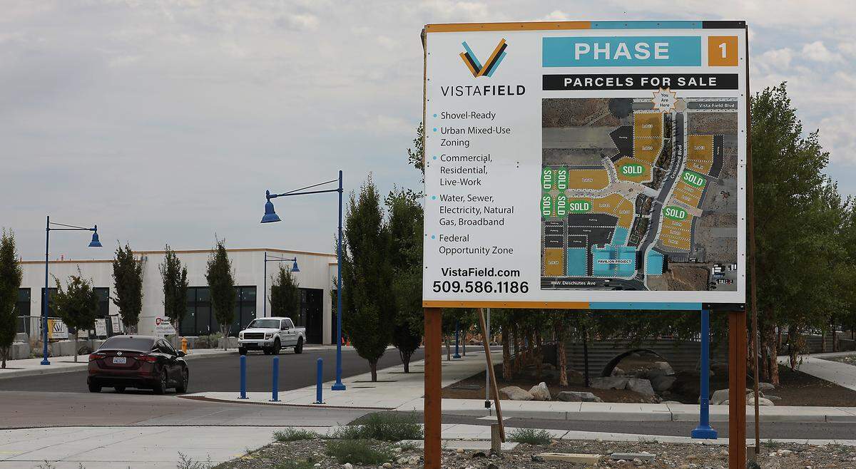 The Port of Kennewick has temporarily paused property sales at its Vista Field urban redevelopment site after hazardous materials were detected in soil samples at a construction site. 