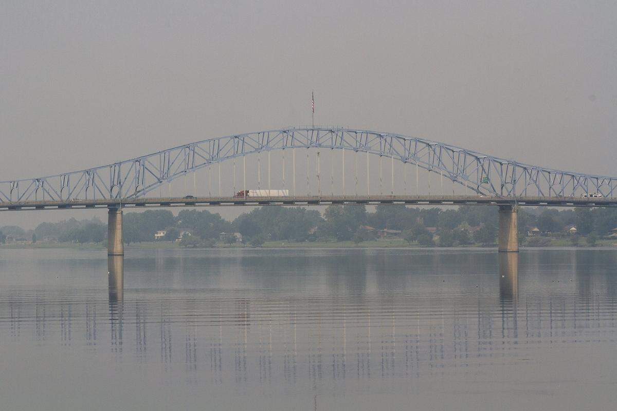 Air quality was rated as unhealthy Thursday in the Tri-Cities because of smoke from wildfires.