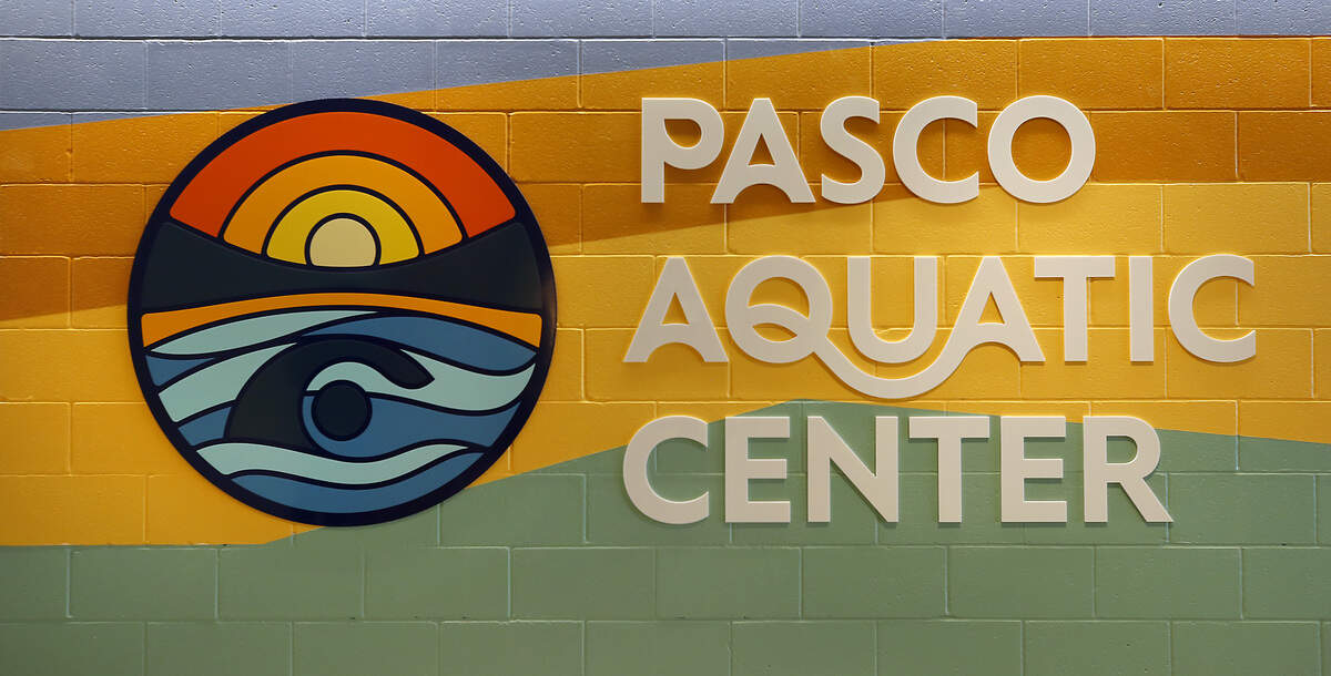 The logo for the new Pasco Aquatic Center.