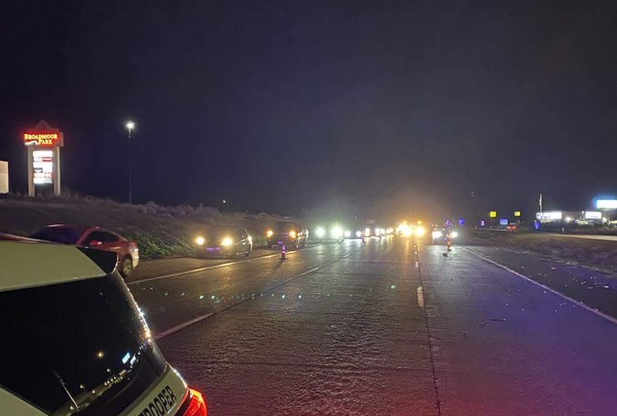 A Kamiakin High student was killed early Tuesday while trying to cross the dark highway in Pasco.