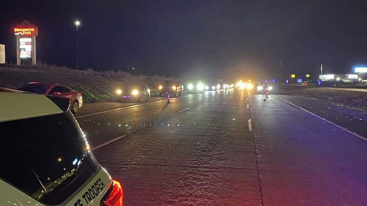 An unidentified pedestrian was killed Tuesday morning when he was struck by a vehicle on Interstate 182 near Road 100 in Pasco. All lanes have been reopened, the Washington State Patrol reported.