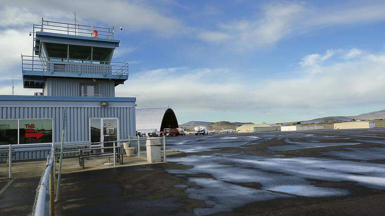 Water cut to 12 Richland Airport hangars. City says connections were illegal