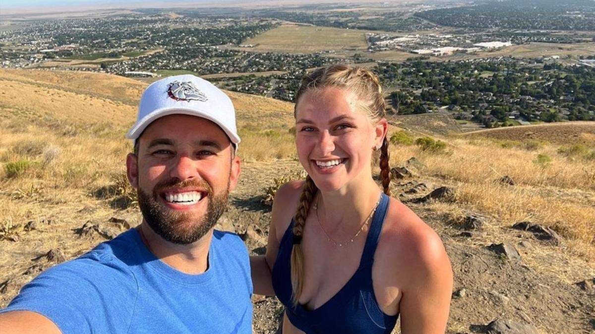 Miss America 2023 Grace Stanke, a nuclear engineering student, is back in Tri-Cities, climbing Candy Mountain with the Washington Policy Center’s Sean O’Brien.