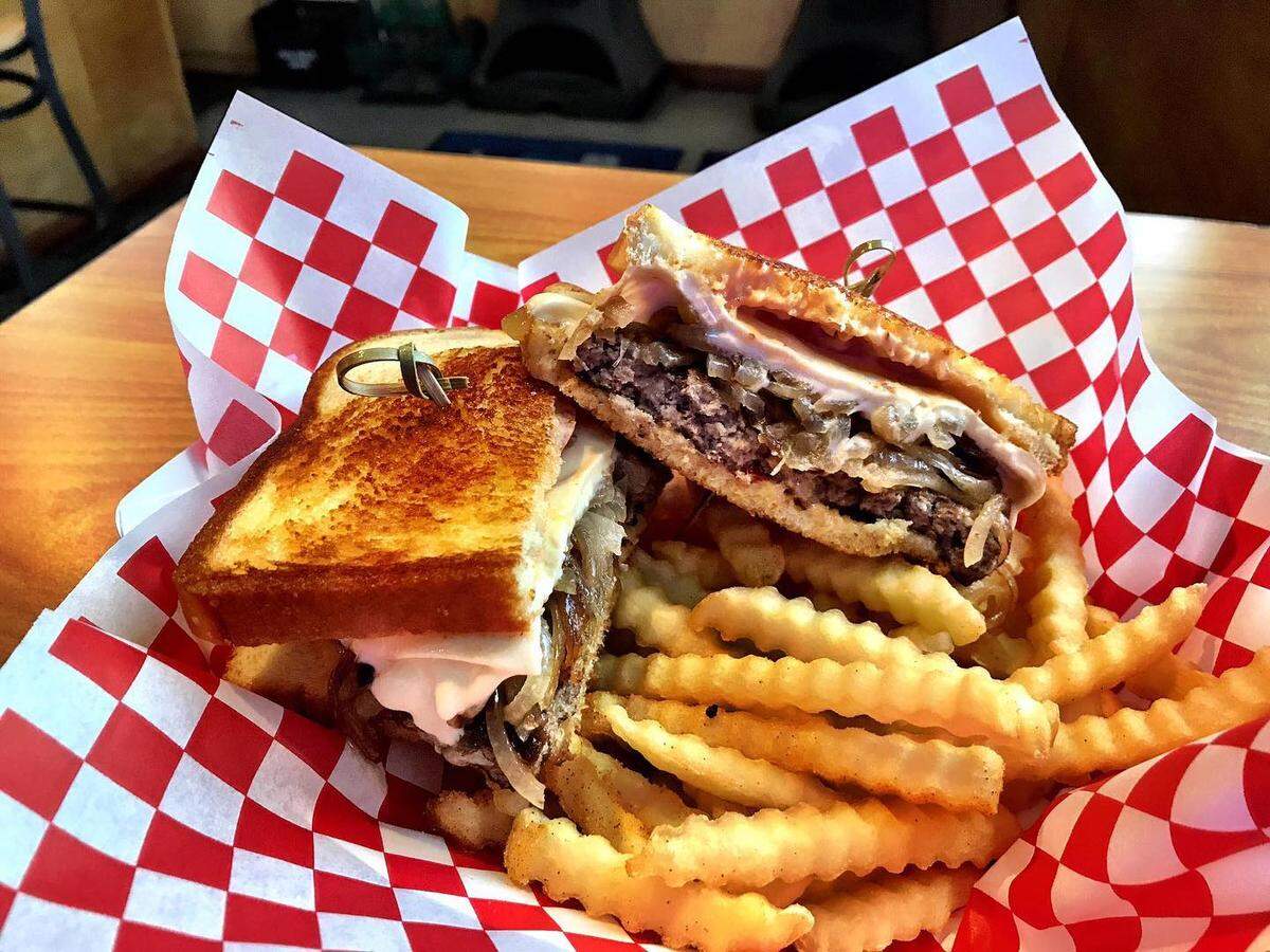Enjoy a patty melt at any of The Dugout’s three locations in Kennewick, Pasco or Richland that have enclosed outdoor seating with heaters.