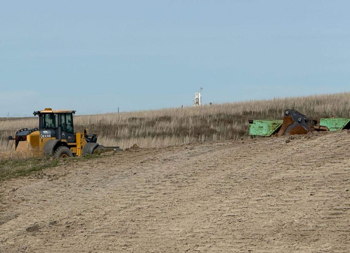 Excavators prepare a 250-acre site at Wallula Gap Business Park for a $175 million insulation manufacturing plant. Rockwool will crush and melt rock and spin it into building insulation.