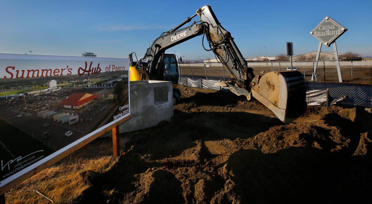 Site prepration has started for the second location of the Summers Hub food truck park adjacent to the Gesa Stadium at, 6200 Burden Blvd. in Pasco.