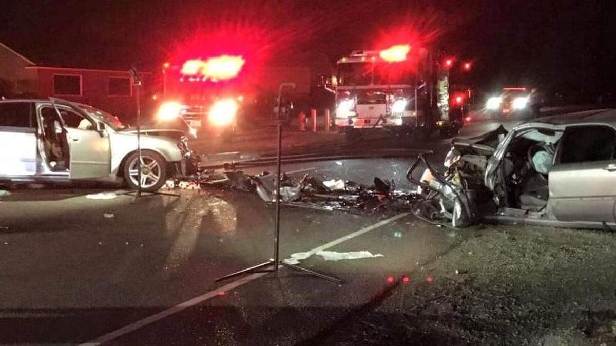 Pasco firefighters had to free a driver from a car at this crash on Argent Road Tuesday night.