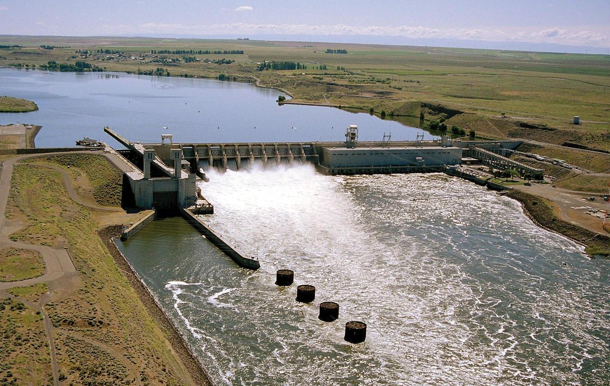 Ice Harbor Lock and Dam near the Tri-Cities is one of four lower Snake River dams covered by a court-ordered environmental study. The study is looking at removing or breaching the four hydropower dams as one option to improve salmon runs.