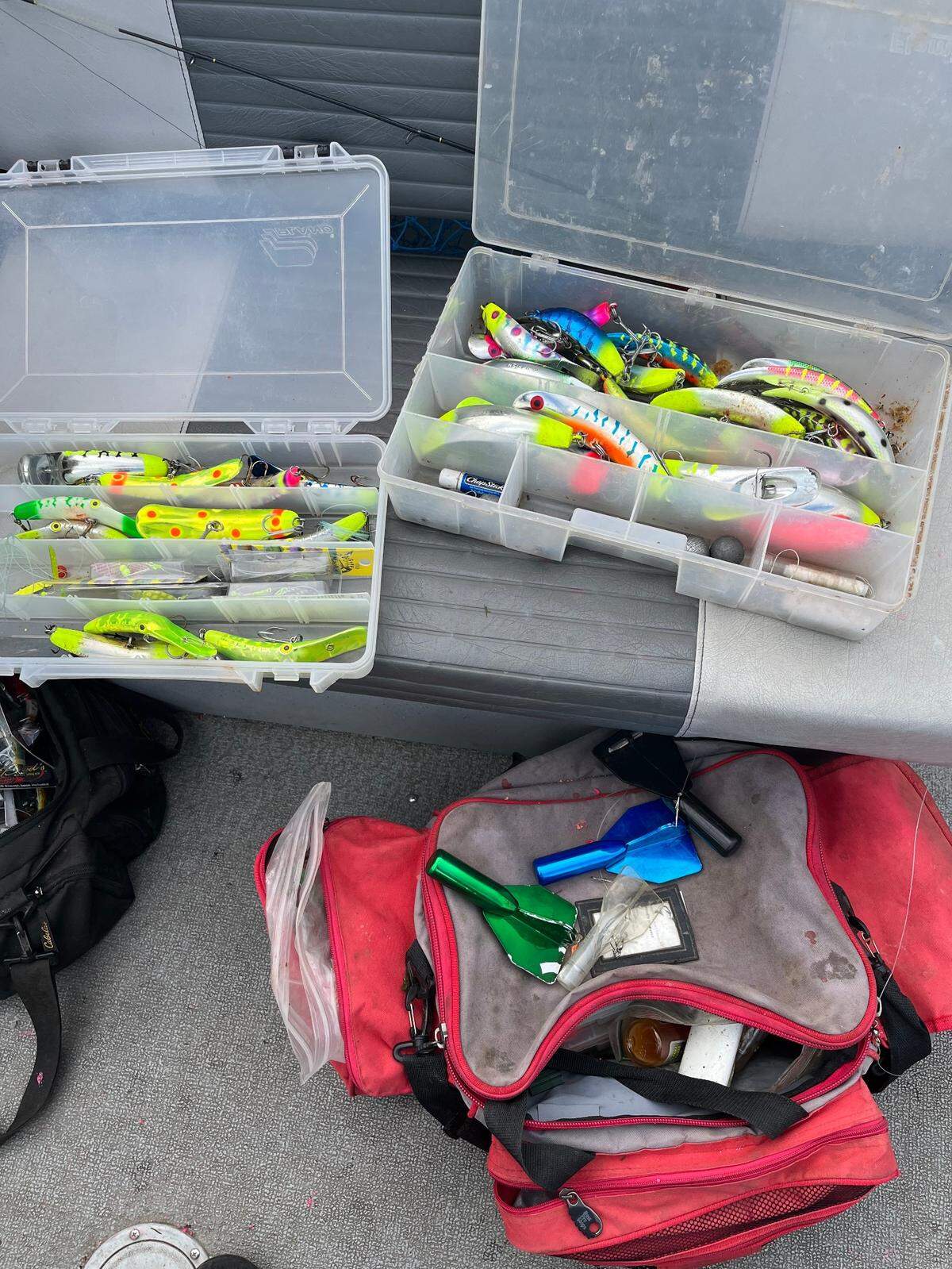 Anglers can never have too many lures when it comes to fishing for Chinook salmon.