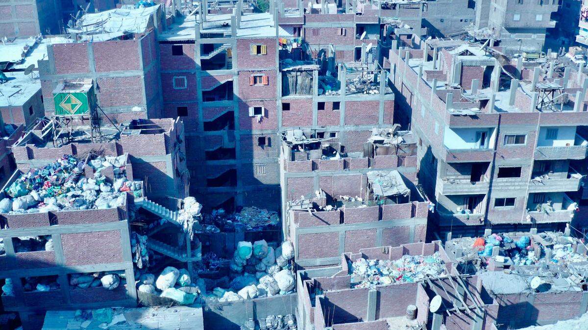 “Manshiyat Nasser in Egypt is known to visitors as Cairo’s “Garbage City.”