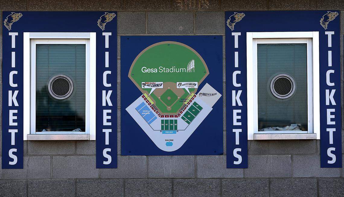Gesa Stadium at 6200 Burden Blvd in Pasco is a Minor League Baseball park that opened in 1995. It is the home field of the Tri-City Dust Devils of the Northwest League.
