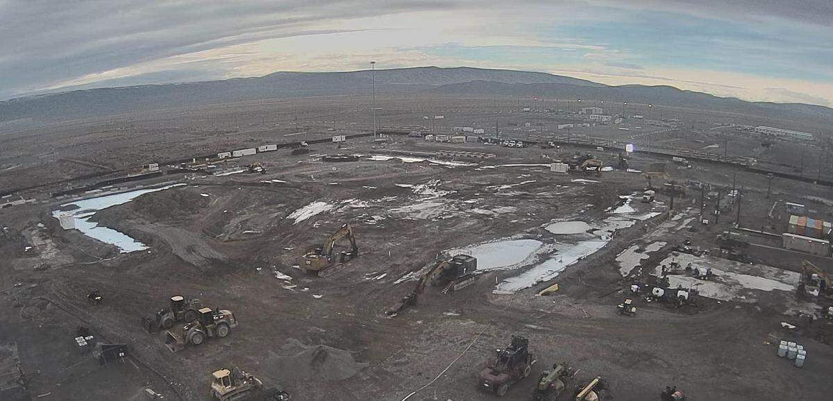 The site of the Plutonium Finishing Plant at the Hanford nuclear reservation is shown after above-ground demolition was completed in February 2020.