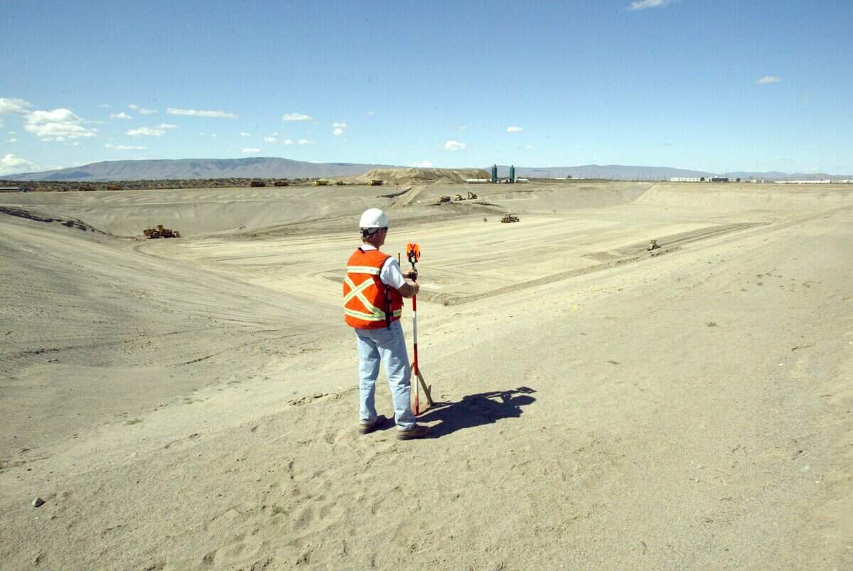 The Integrated Disposal Facility was under construction in 2005. Now infrastructure is being added and upgraded.