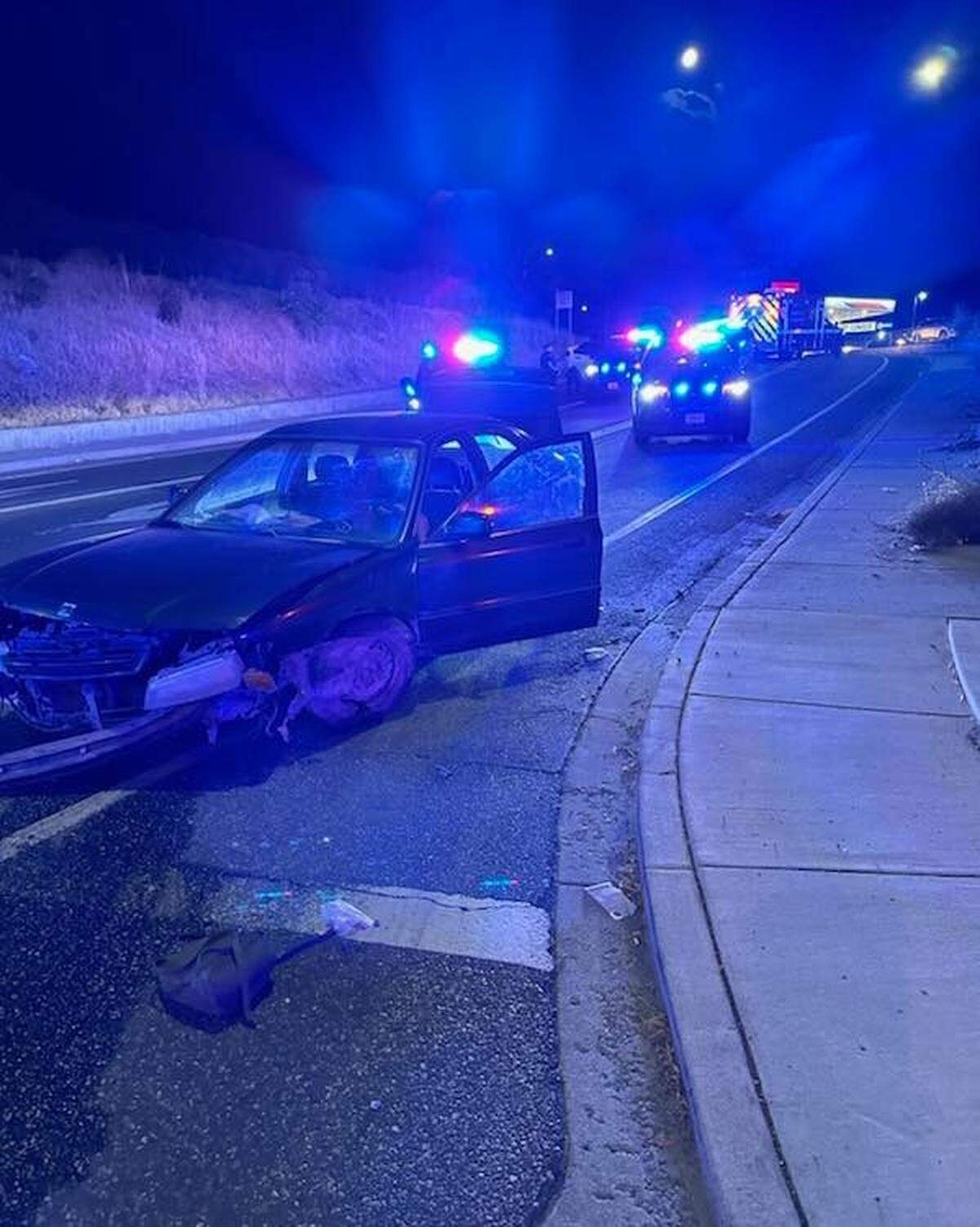Kennewick police arrested a 22-year-old man who allegedly ran from police in a stolen Honda Accord.