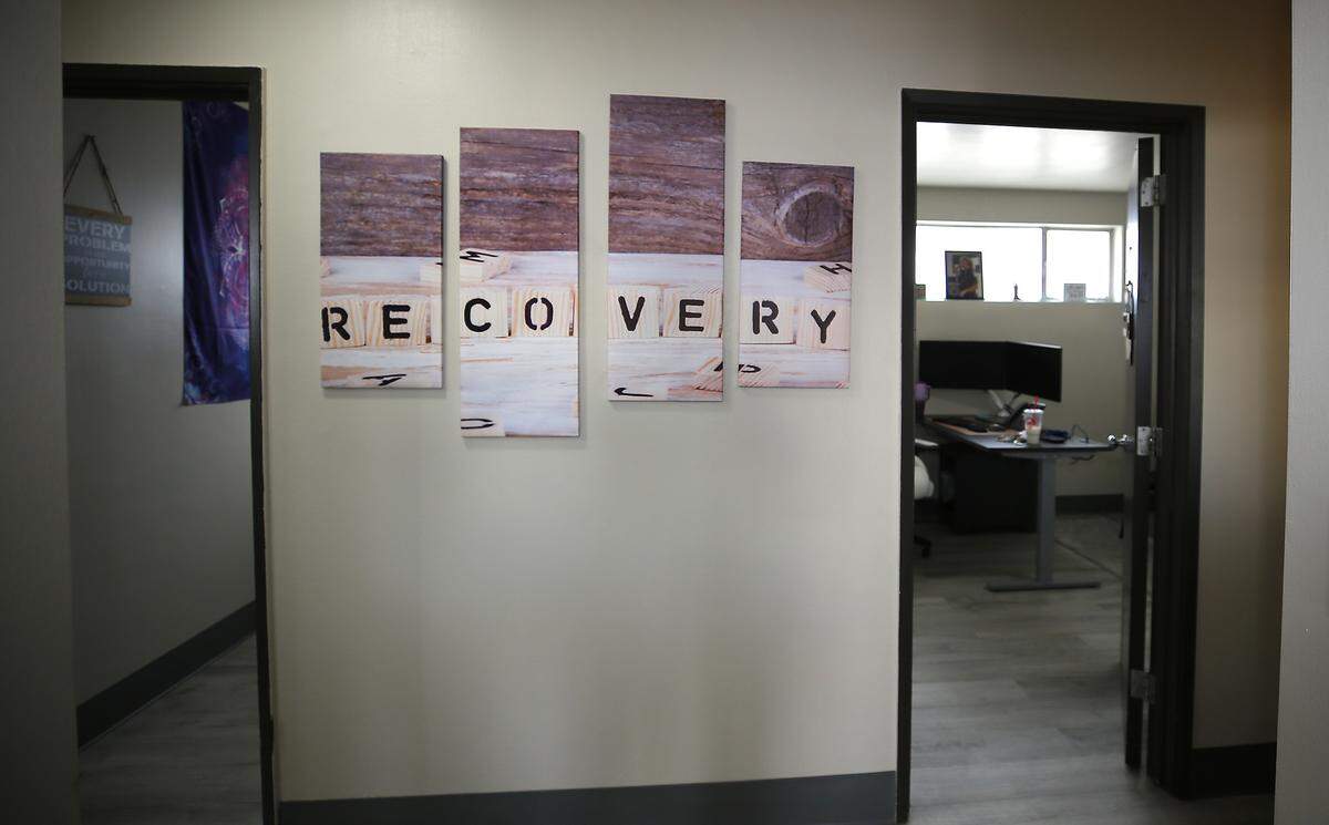 The Benton County Adult Drug Court celebrated the opening of their new office at 901 S. Auburn St. in Kennewick Friday with a ribbon cutting ceremony.