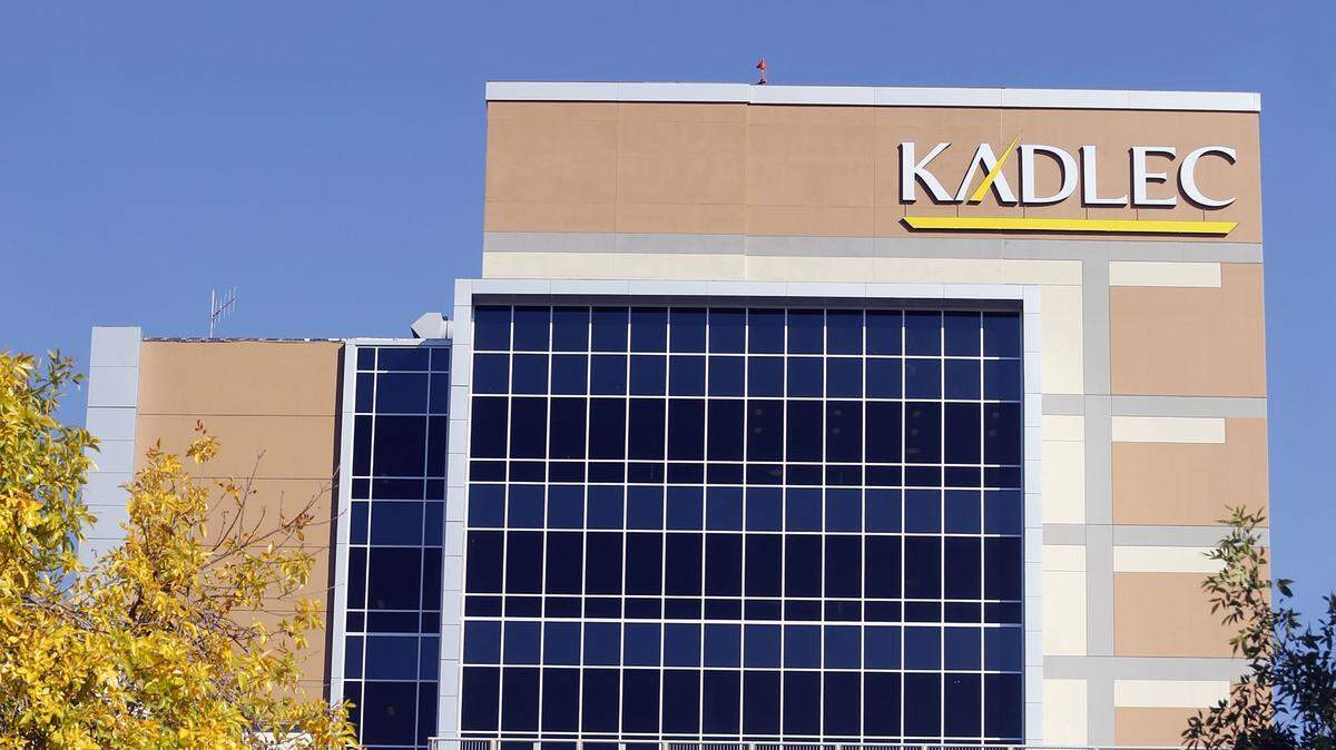 The River Pavilion Tower expansion added four stories to the Kadlec Regional Medical Center in Richland, making it the tallest building for miles.