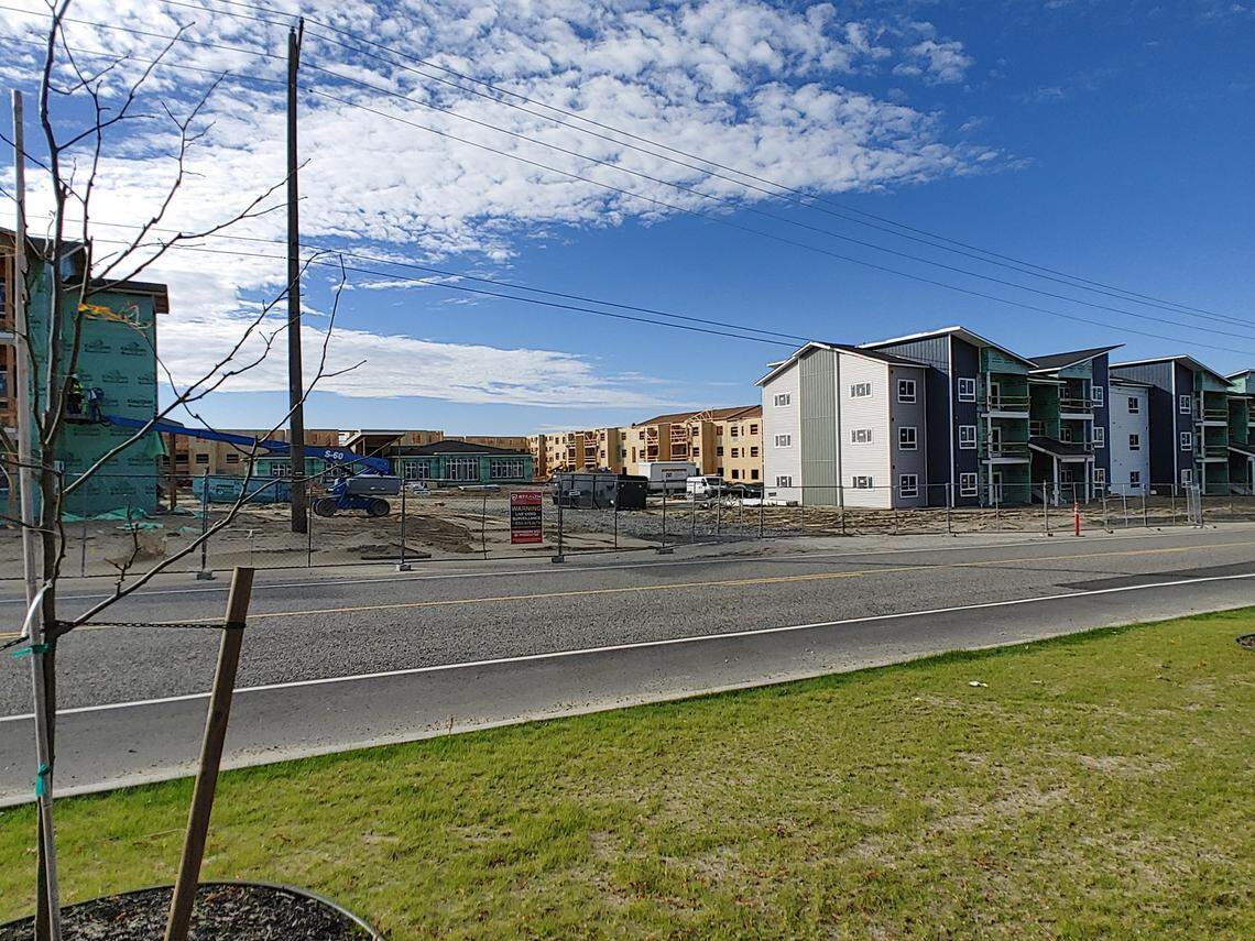 Big Sky Developers is building two apartment complexes with more than 400 units along Burns Road.