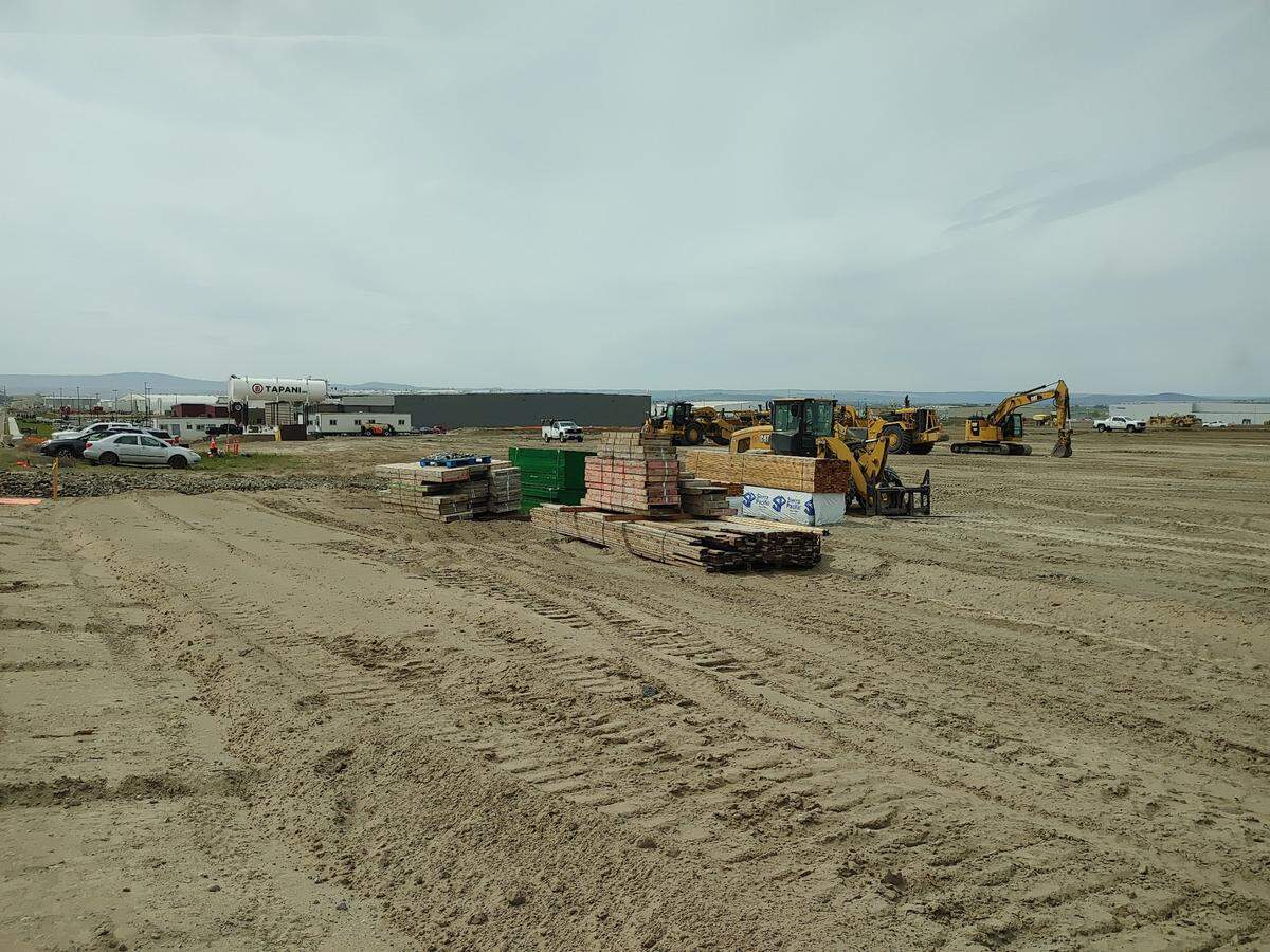 Amazon and its partner, Ambrose Property Group, are constructing an 86,000-square-foot delivery station at 5700 N. Capitol Ave., next to Reser’s Fine Foods.