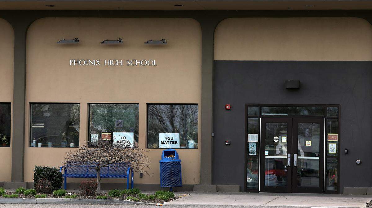 Phoenix High School is located at 1315 W. Fourth Ave. in Kennewick.