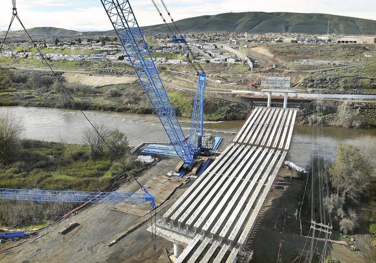 The $9.8 billion transportation package lawmakers approved last week reaffirms the state’s commitment to support Richland’s $38 million Duportail Bridge, on track to open next year.