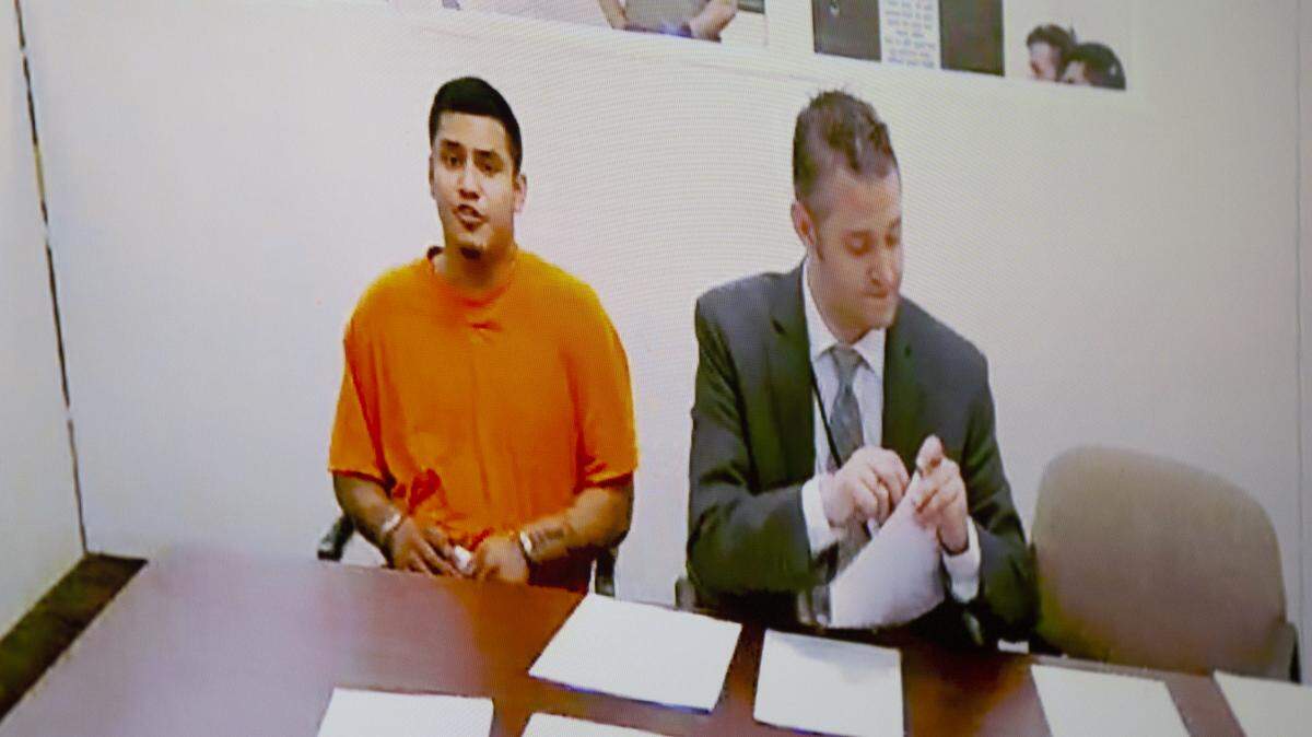 Jonathan Villegas appeared in Franklin County Superior Court in Pasco on Wednesday.  Pasco police arrested five people in connection with a robbery Tuesday night.