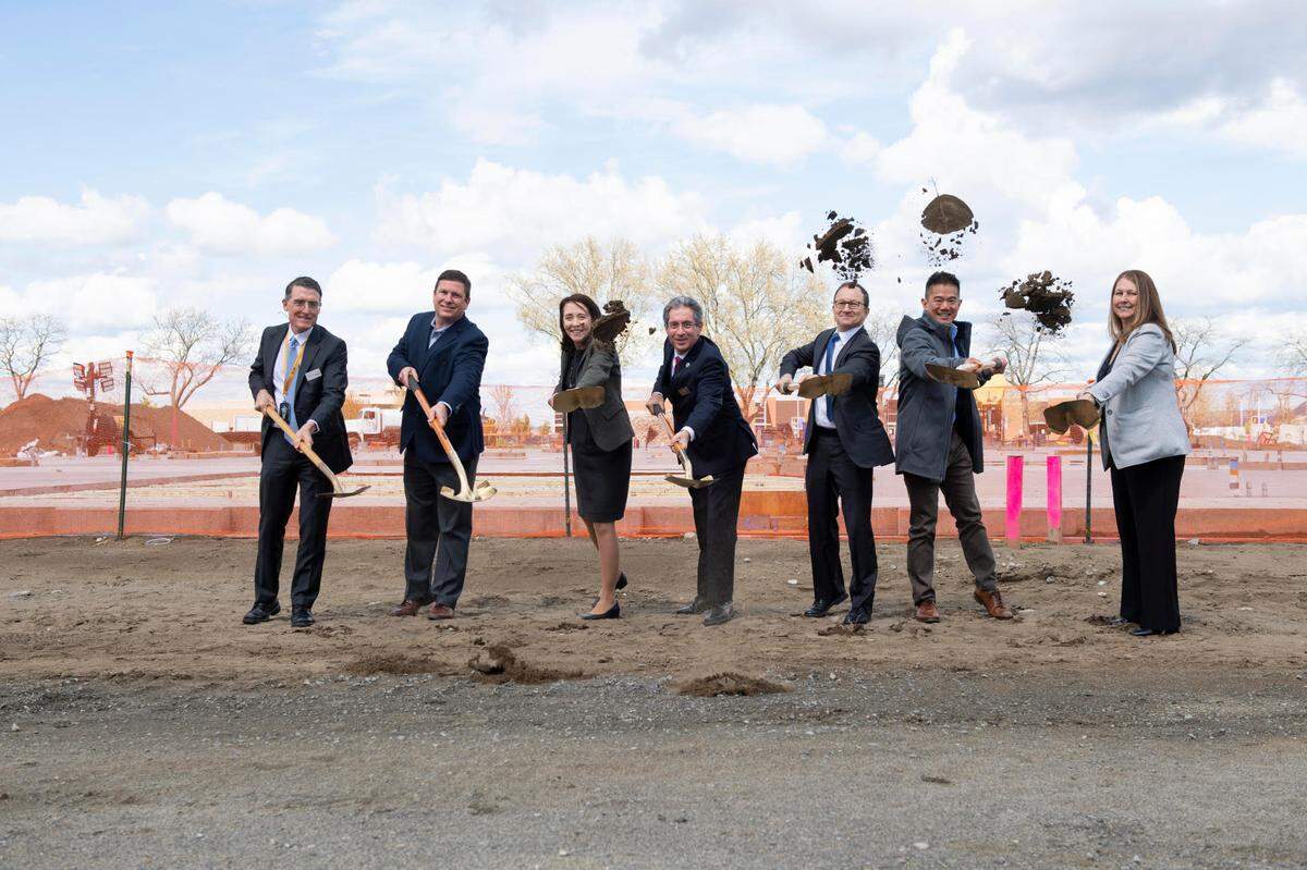 Ground was symbolically broken Thursday for the $75 million Grid Storage Launchpad at Pacific Northwest National Laboratory in Richland.