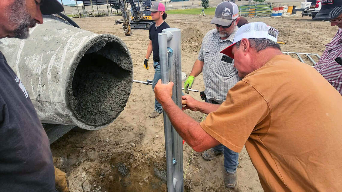 Aging Benton County rodeo 4-H arena revamped in time for the fair